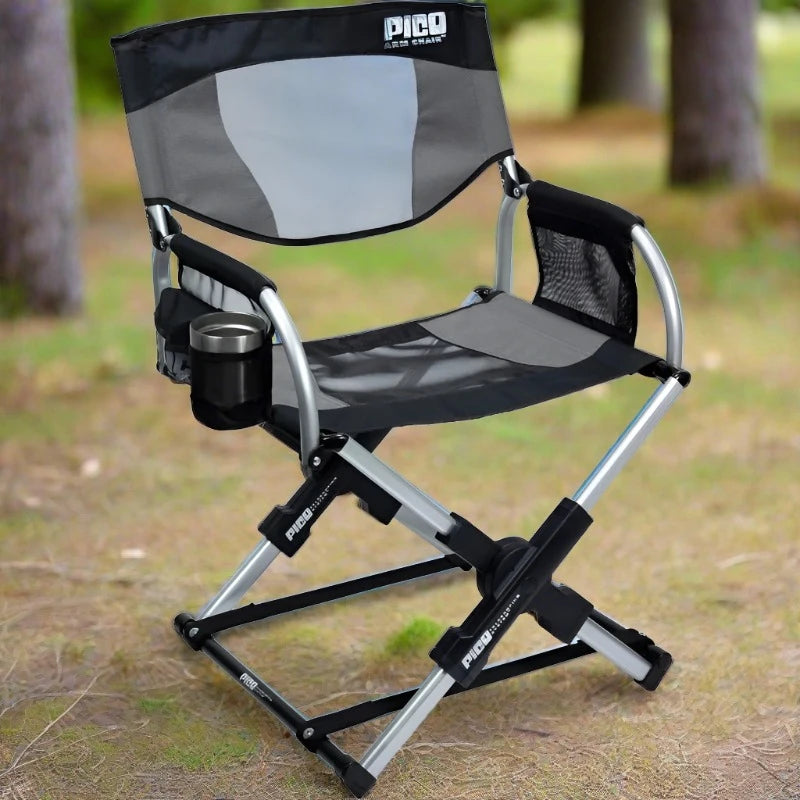 Outdoor Pico Folding Arm Chair with Carry Bag - Fozz&