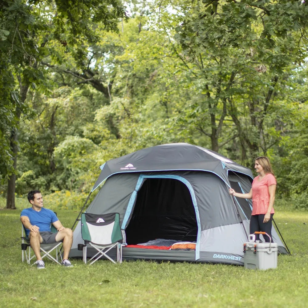 Ozark Trail 6-Person Dark Rest Cabin Tent - Fozz&