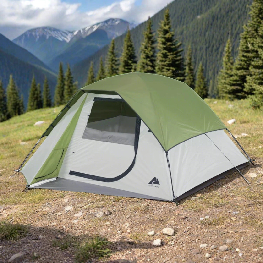 Ozark Trail 4-Person Clip &amp; Camp Dome Tent - Fozz&