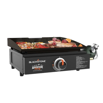 Blackstone Adventure Ready Single Burner 17&quot; Tabletop Propane Griddle bbq grill - Fozz&