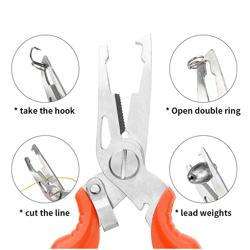 Multifunction Fishing Pliers Hook - Fozz&