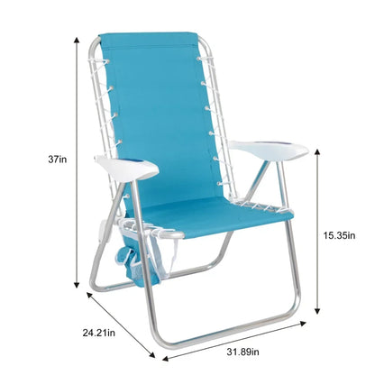 2-Pack Reclining Bungee Beach Chair - Fozz&