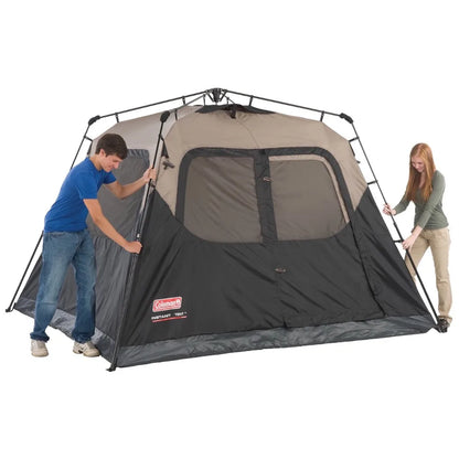 Coleman Camping 4 Person Tent with WeatherTec Technology - Fozz&